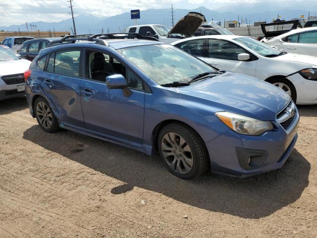 JF1GPAR63DH827950 - 2013 SUBARU IMPREZA SPORT LIMITED BLUE photo 4