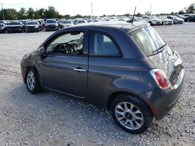 3C3CFFKR8HT535851 - 2017 FIAT 500 POP GRAY photo 2