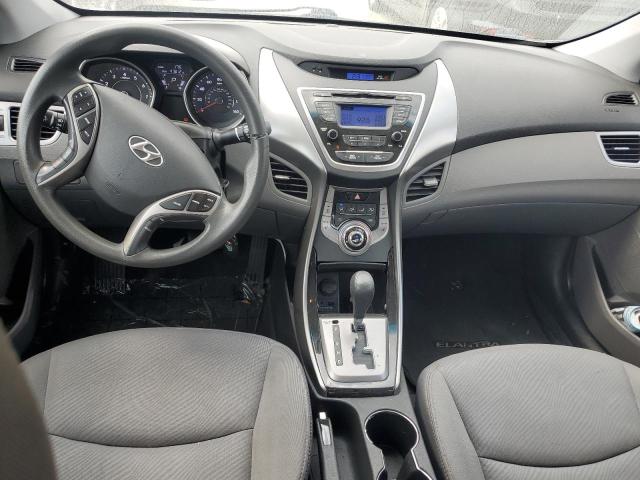 5NPDH4AE9DH239292 - 2013 HYUNDAI ELANTRA GLS BLUE photo 8