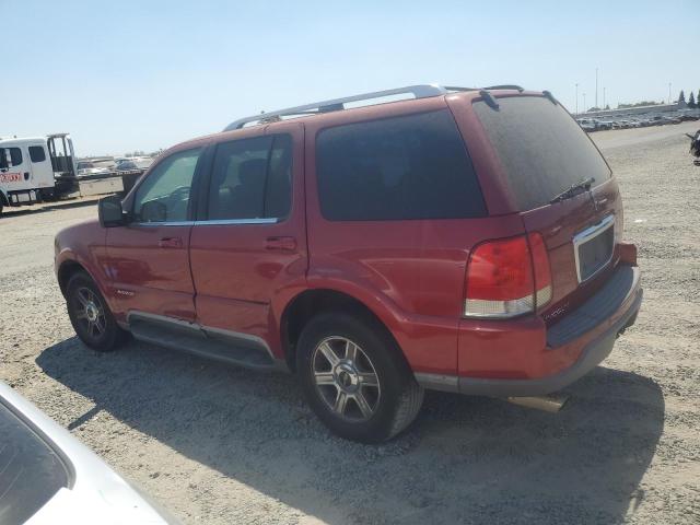 5LMEU68H85ZJ25038 - 2005 LINCOLN AVIATOR წითელი ფოტო 2