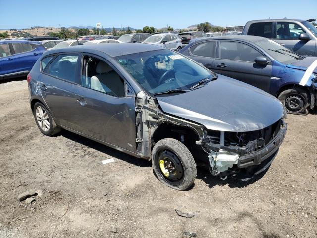 KNAFU5A26C5616334 - 2012 KIA FORTE EX SILVER photo 4