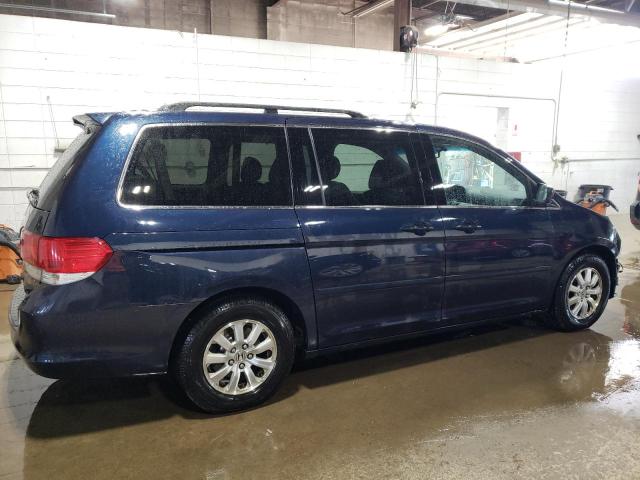 5FNRL38779B035585 - 2009 HONDA ODYSSEY EXL BLUE photo 3