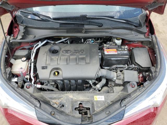 JTNKHMBX4K1054624 - 2019 TOYOTA C-HR XLE RED photo 11