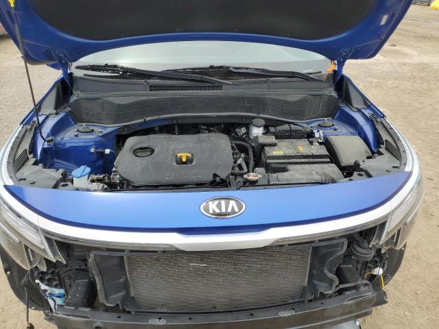 KNDEUCAA8M7230448 - 2021 KIA SELTOS S BLUE photo 11