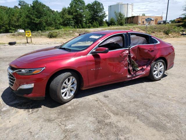 1G1ZD5ST2KF205005 - 2019 CHEVROLET MALIBU LT RED photo 1