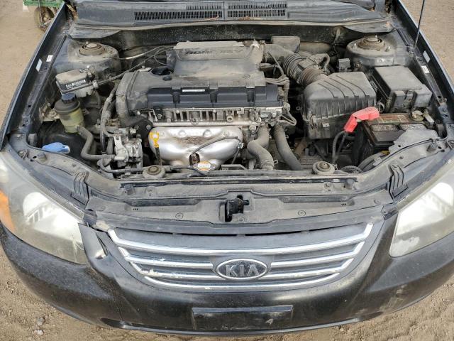 KNAFE221295596786 - 2009 KIA SPECTRA EX BLACK photo 11