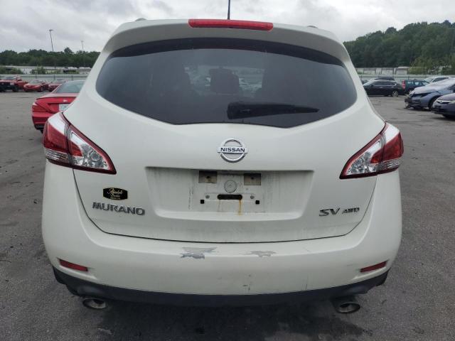 JN8AZ1MW5EW507483 - 2014 NISSAN MURANO S WHITE photo 6