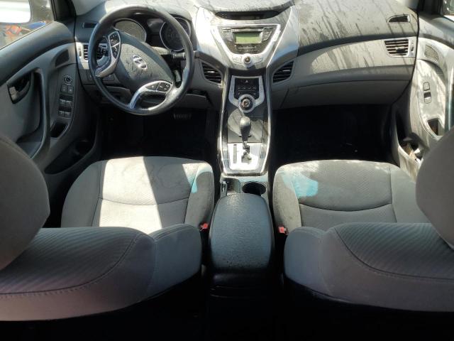 KMHDH4AE6CU372317 - 2012 HYUNDAI ELANTRA GLS SILVER photo 8