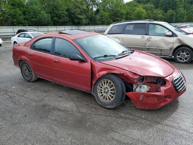 1C3EL56R95N645616 - 2005 CHRYSLER SEBRING TOURING RED photo 4