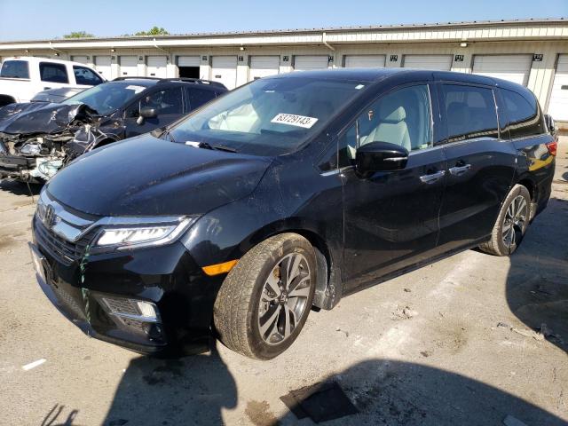 5FNRL6H90KB085169 - 2019 HONDA ODYSSEY ELITE Schwarz Foto 1