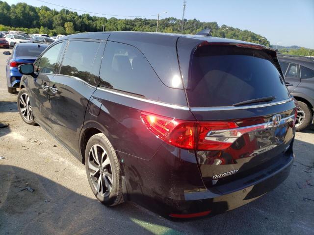 5FNRL6H90KB085169 - 2019 HONDA ODYSSEY ELITE BLACK photo 2