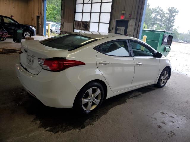 5NPDH4AE7CH122163 - 2012 HYUNDAI ELANTRA GLS WHITE photo 3