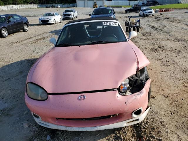 JM1NB3534Y0156204 - 2000 MAZDA MX-5 MIATA BASE PINK photo 5