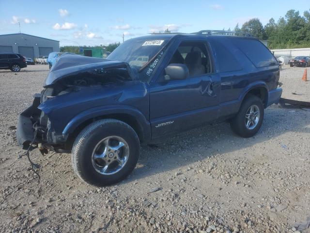 1GKCT18W7YK117467 - 2000 GMC JIMMY Bleu photo 1