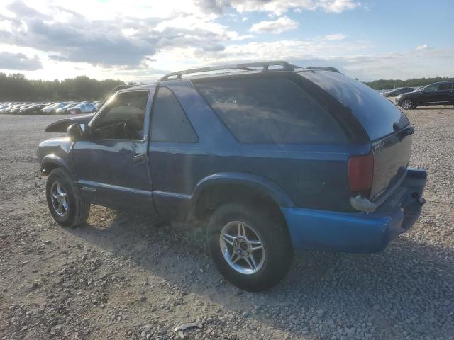 1GKCT18W7YK117467 - 2000 GMC JIMMY Bleu photo 2