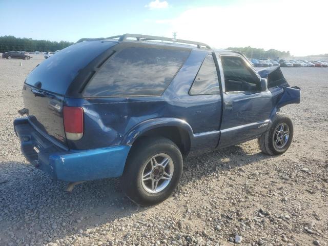 1GKCT18W7YK117467 - 2000 GMC JIMMY Bleu photo 3