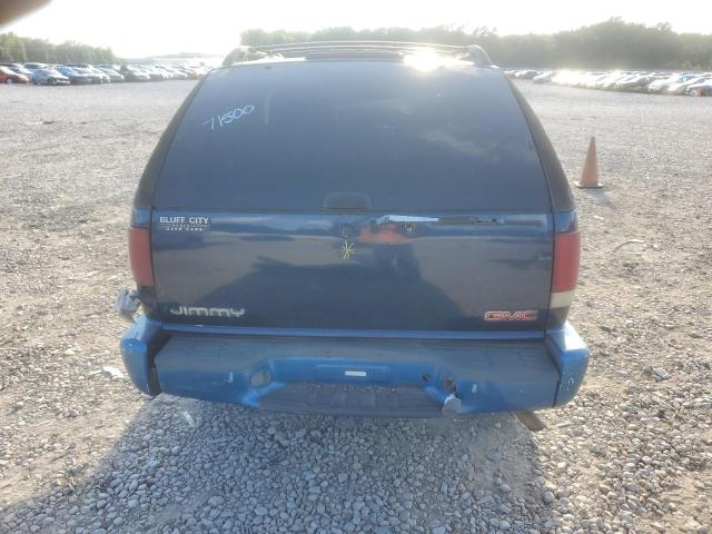 1GKCT18W7YK117467 - 2000 GMC JIMMY Bleu photo 6