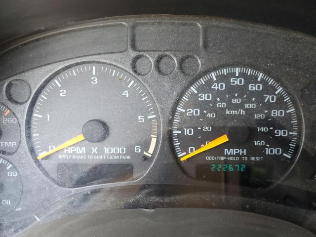 1GKCT18W7YK117467 - 2000 GMC JIMMY Bleu photo 9