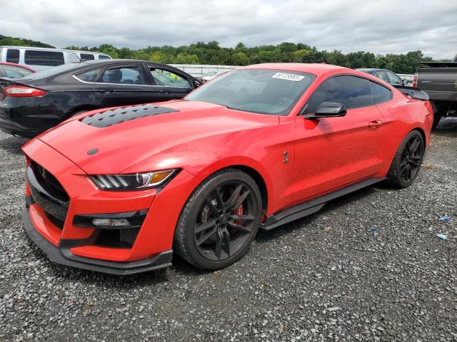 1FA6P8SJ5M5500907 - 2021 FORD MUSTANG SHELBY GT500 RED photo 1