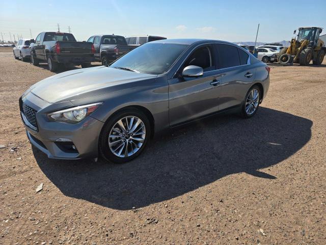 JN1EV7BP6MM707115 - 2021 INFINITI Q50 LUXE GRAY photo 2