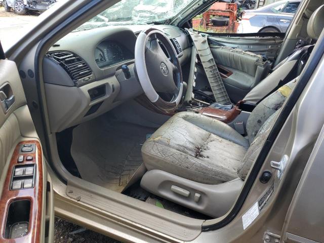 JTDBE32K230216270 - 2003 TOYOTA CAMRY LE TAN photo 7