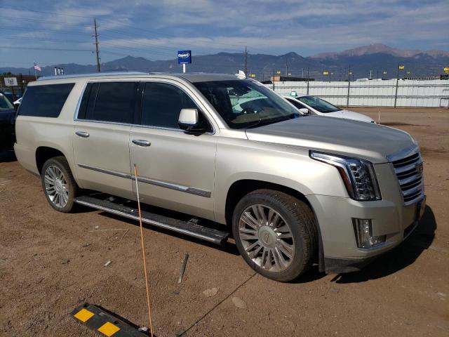 1GYS4UKJ8FR610432 - 2015 CADILLAC ESCALADE ESV PLATINUM GOLD photo 4