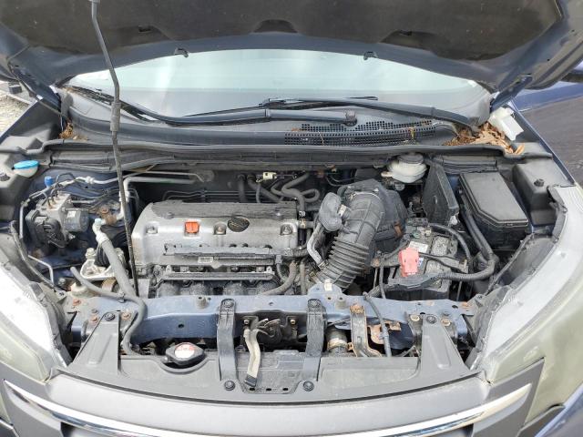 2HKRM4H54DH603626 - 2013 HONDA CR-V EX BLUE photo 12
