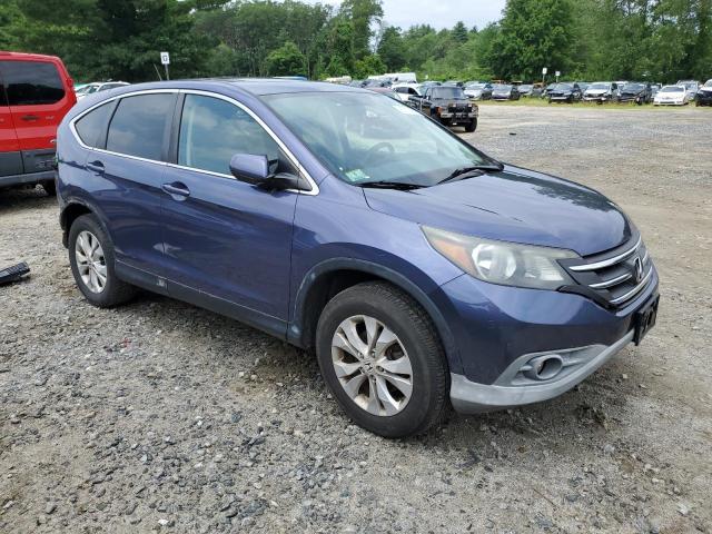 2HKRM4H54DH603626 - 2013 HONDA CR-V EX BLUE photo 4