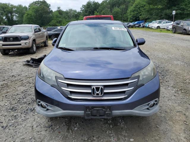 2HKRM4H54DH603626 - 2013 HONDA CR-V EX BLUE photo 5