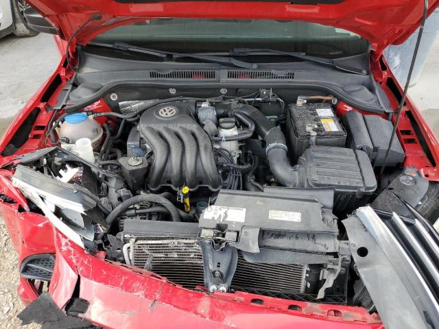 3VW2K7AJ0FM293405 - 2015 VOLKSWAGEN JETTA BASE 红色 照片 11