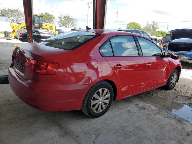 3VW2K7AJ0FM293405 - 2015 VOLKSWAGEN JETTA BASE 红色 照片 3