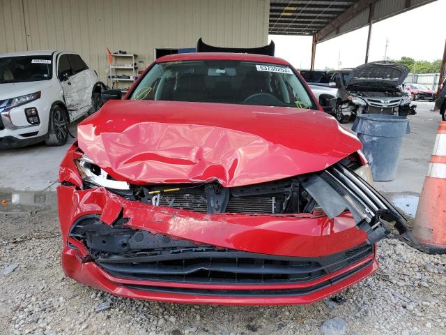 3VW2K7AJ0FM293405 - 2015 VOLKSWAGEN JETTA BASE 红色 照片 5