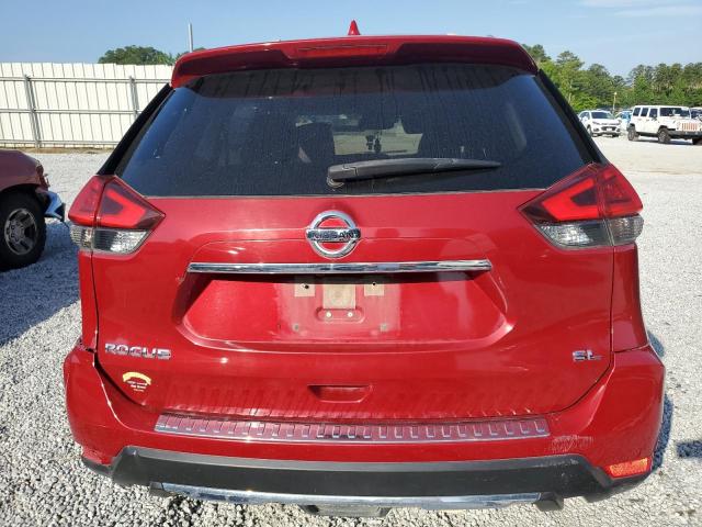 JN8AT2MT6HW397044 - 2017 NISSAN ROGUE S RED photo 6