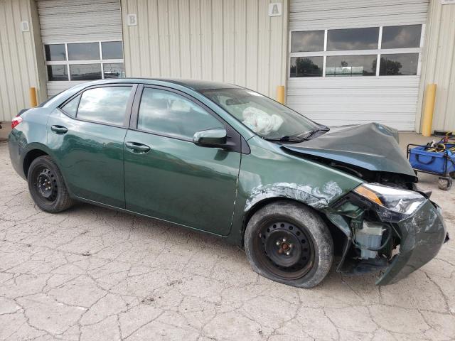 2T1BURHE8GC632620 - 2016 TOYOTA COROLLA L GREEN photo 4