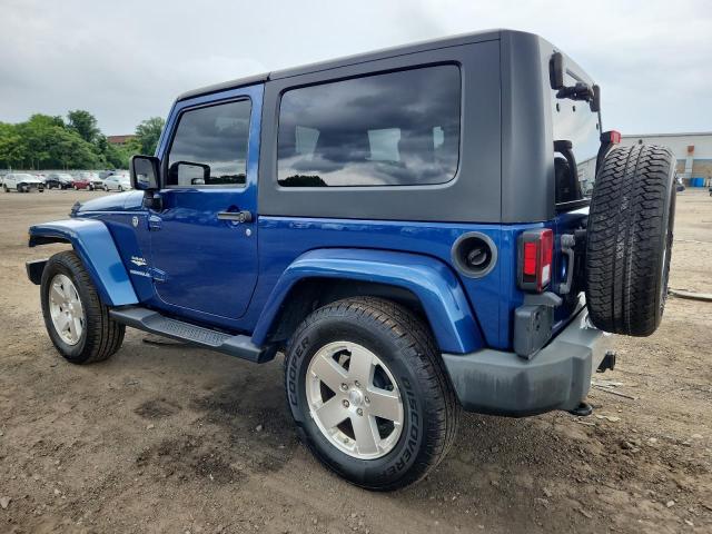 1J4FA54139L719787 - 2009 JEEP WRANGLER SAHARA Azul foto 2