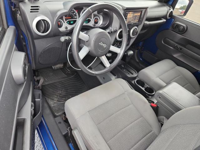 1J4FA54139L719787 - 2009 JEEP WRANGLER SAHARA Azul foto 8