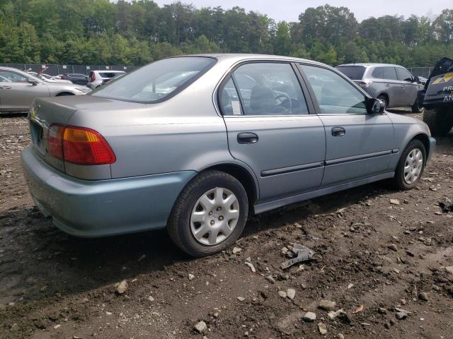 2HGEJ667XXH560559 - 1999 HONDA CIVIC LX TEAL photo 3