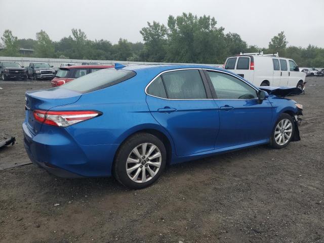 4T1B11HK4KU272317 - 2019 TOYOTA CAMRY L BLUE photo 3