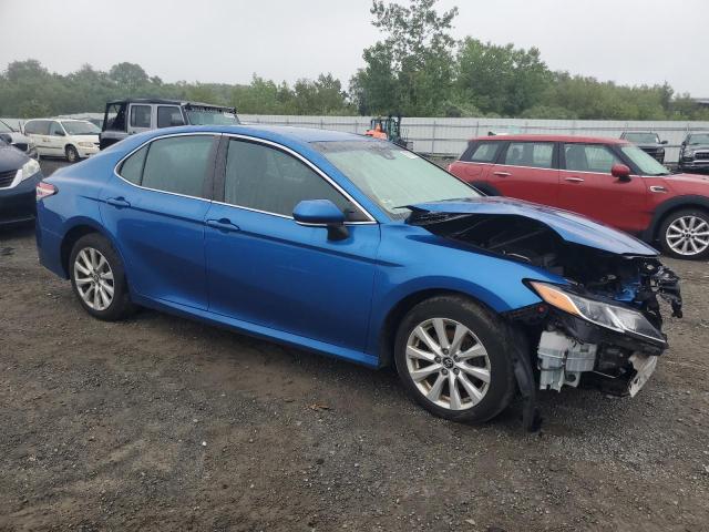 4T1B11HK4KU272317 - 2019 TOYOTA CAMRY L BLUE photo 4