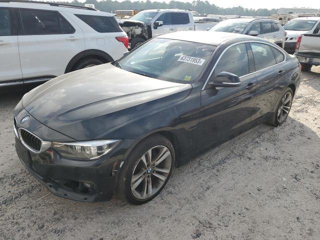 WBA4J3C54JBG94902 - 2018 BMW 430XI GRAN COUPE BLACK photo 1