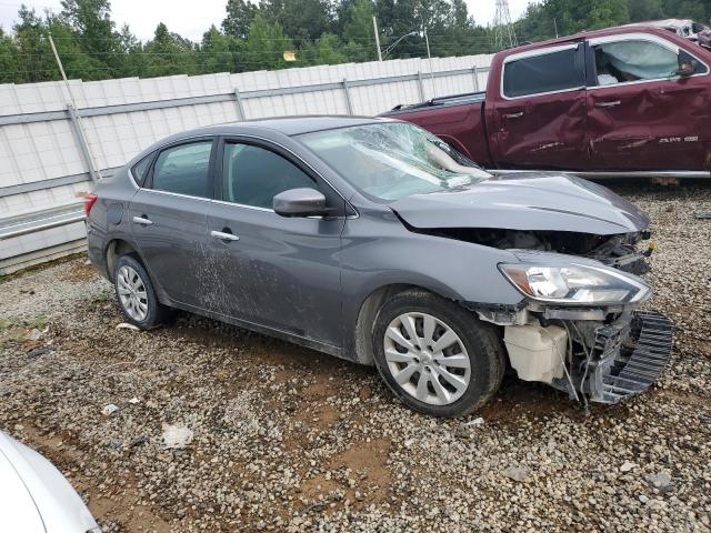 3N1AB7AP8KY262279 - 2019 NISSAN SENTRA S GRAY photo 4