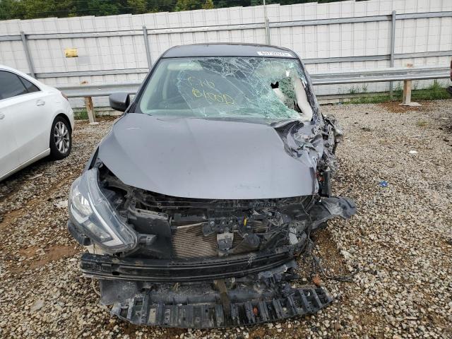 3N1AB7AP8KY262279 - 2019 NISSAN SENTRA S GRAY photo 5