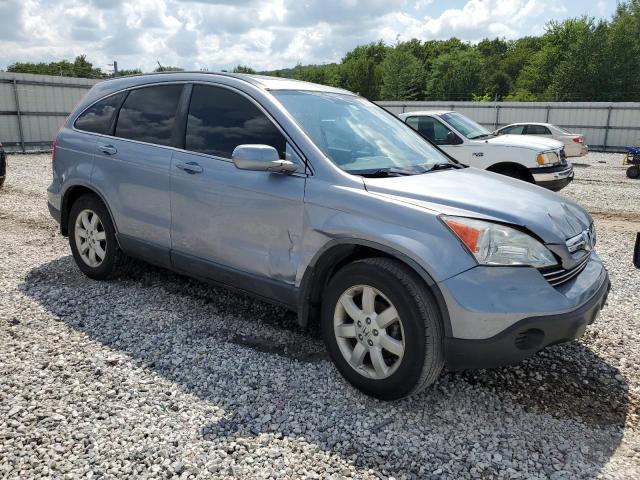 JHLRE48739C001773 - 2009 HONDA CR-V EXL BLUE photo 4