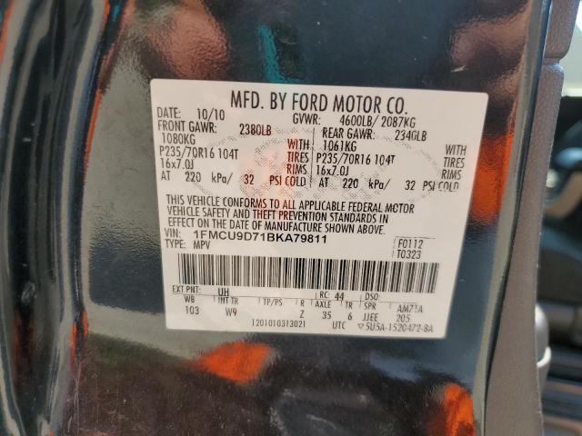 1FMCU9D71BKA79811 - 2011 FORD ESCAPE XLT Qara foto 13