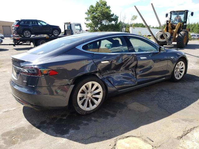 5YJSA1E27GF134800 - 2016 TESLA MODEL S Gris foto 3