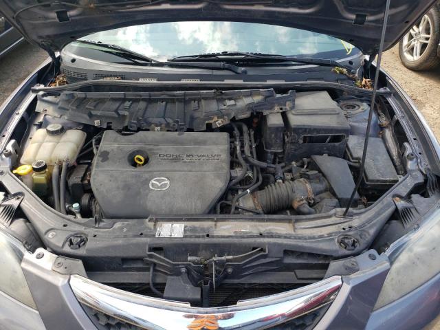 JM1BK12F971659693 - 2007 MAZDA 3 I GRAY photo 11