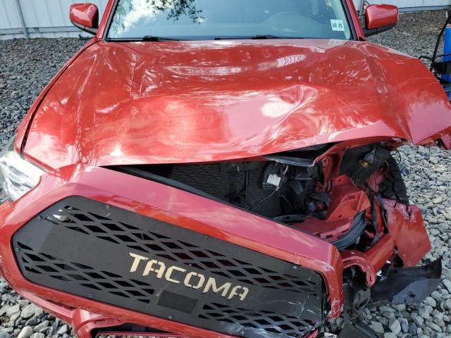 3TYCZ5AN5MT007950 - 2021 TOYOTA TACOMA DOUBLE CAB RED photo 11