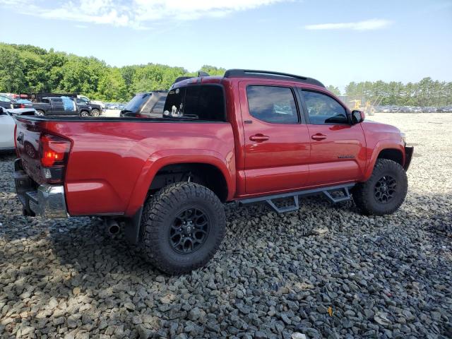 3TYCZ5AN5MT007950 - 2021 TOYOTA TACOMA DOUBLE CAB RED photo 3