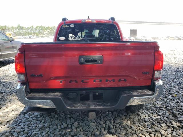 3TYCZ5AN5MT007950 - 2021 TOYOTA TACOMA DOUBLE CAB RED photo 6