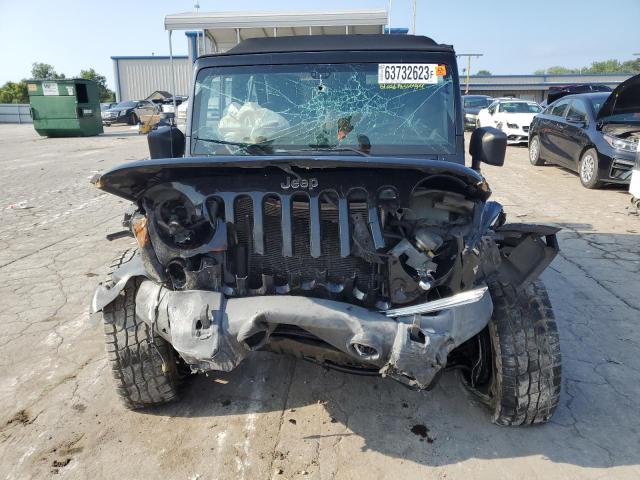 1C4AJWAG1DL665543 - 2013 JEEP WRANGLER SPORT BLACK photo 5